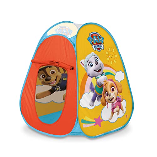 Mondo Toys – Paw Patrol Pop-Up Tent – Tienda de Juegos para niño/niña – Fácil de Montar – Fácil de Abrir – Bolsa de Transporte incluida – 28388